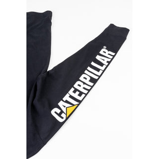 Caterpillar Trademark Banner Long Sleeve Mens T-Shirt