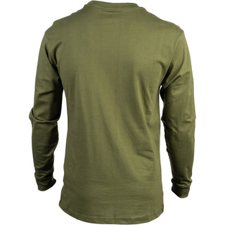 Caterpillar Trademark Banner Long Sleeve Mens T-Shirt