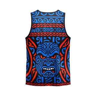 Taiaha Fighting Maoris Kids Rugby Vest